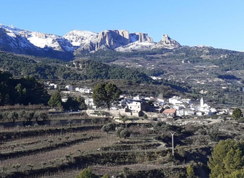 La Caseta Benimantell Buitenkant foto